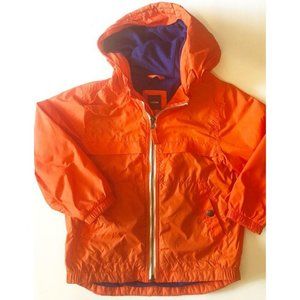 Gap | Orange + Blue Jersey Lined Windbuster